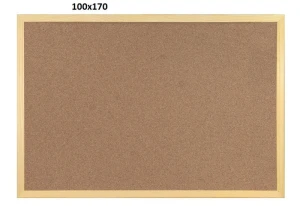 Tablica korkowa w ramie DREWNIANEJ 100x170