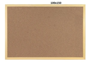 Tablica korkowa w ramie DREWNIANEJ 100x150