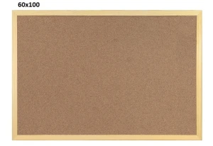 Tablica korkowa w ramie DREWNIANEJ 60x100
