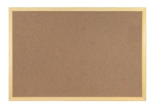 Tablica 90x150 korkowa w ramie DREWNIANEJ