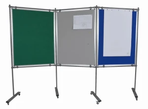 Ścianka moderacyjna trzy elementowa tekstylna 100/150/3