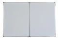 Tablica Tryptyk magnetyczno - suchościeralna biała 100x150x300