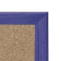 Tablica korkowa w ramie DREWNIANEJ KOLOROWEJ 90x120 granatowa