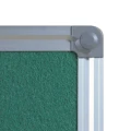 Tablica TEKSTYLNA w ramie aluminiowej typ BASIC 90x120 zielona