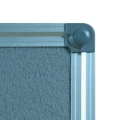 Tablica TEKSTYLNA w ramie aluminiowej typ BASIC 100x170 szara