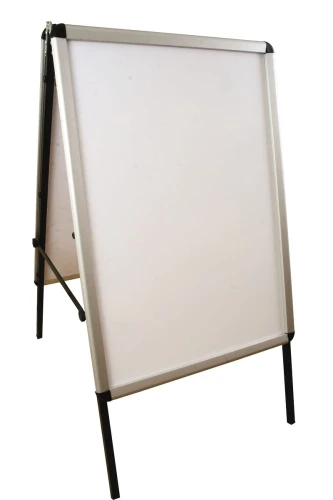 Potykacz/Stojak plakatowy obustronny alu. profil 32 mm - B1 700x1000