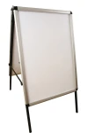 Potykacz/Stojak plakatowy obustronny alu. profil 32 mm - B2 500x700