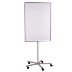 Flipchart magnetyczny suchościeralny jezdny 5 kółek 70x100